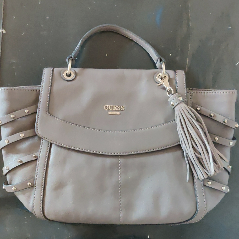 Guess Top Handle Flap Bag